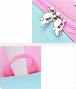 Unicorn Speelgoed - Schooltas Meisje - Unicorn Cape + Masker- 3D Sleutelhanger - Kinderrugzak - Rugtas Meisje - Roze - Blauw - 40 X 27 X 15 Cm -Optimaal Reisopslag Winkel 1014x1200 3