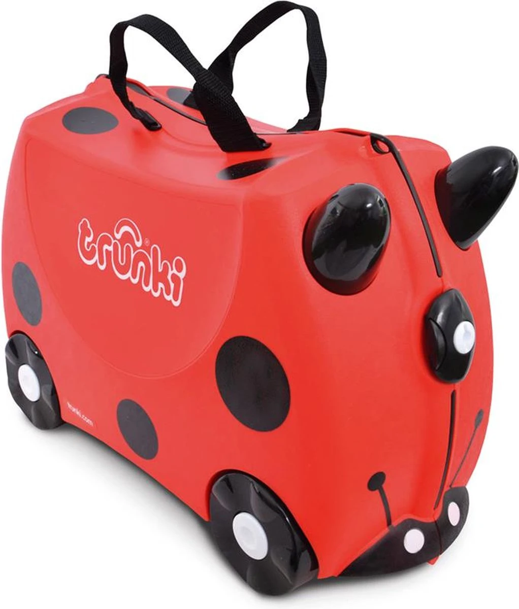 Trunki Ride-On Handbagage koffer 46 cm - Lieverheersbeestje Harley Trunki Ride-On Handbagage Koffer 46 Cm - Lieverheersbeestje Harley -Optimaal Reisopslag Winkel