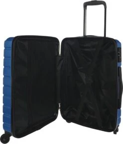 Enrico Benetti Handbagage Koffer Showkoo 52 Steel Blue -Optimaal Reisopslag Winkel 1024x1200