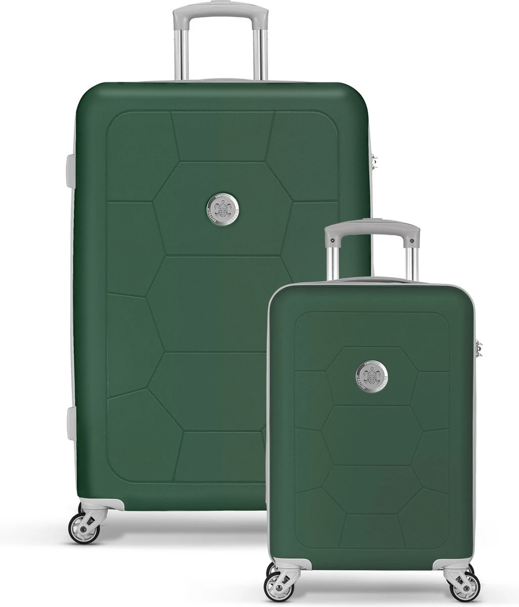 SUITSUIT - Caretta - Jungle Green - Duo Set (53/76 cm) SUITSUIT - Caretta - Jungle Green - Duo Set (53/76 Cm) -Optimaal Reisopslag Winkel