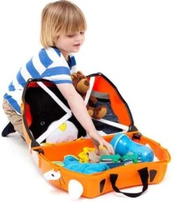 Trunki Ride-On Handbagage Koffer 46 Cm - Tijger Tipu -Optimaal Reisopslag Winkel 1031x1200