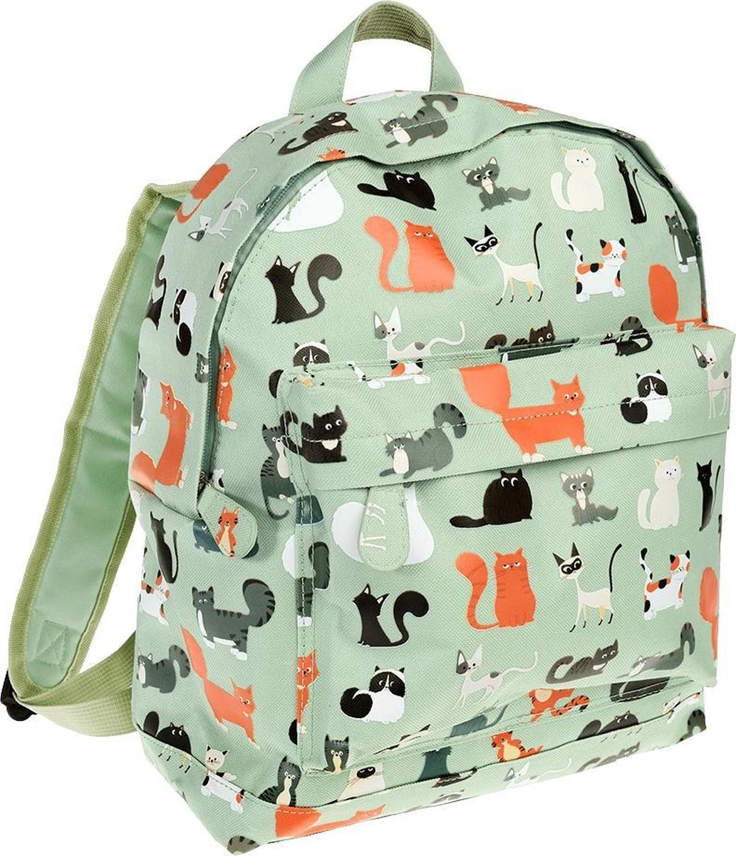 Rex London - Mini Rugtas - Peuter Rugzak - Backpack - "Nine Lives" - Poezen - Katten Rex London - Mini Rugtas - Peuter Rugzak - Backpack - "Nine Lives" - Poezen - Katten -Optimaal Reisopslag Winkel