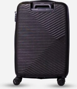 ©TROLLEYZ - Ibiza No.3 - Reiskoffer 69cm Met TSA Slot - Dubbele Wielen - 360° Spinners - 100% ABS - Reiskoffer In Night Black -Optimaal Reisopslag Winkel 1043x1200