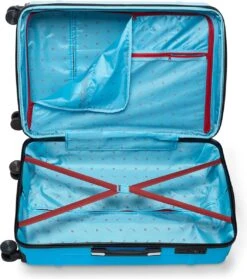 Tesla PC - Reiskoffer - 75 Cm - 4 Wielen - Licht Blauw -Optimaal Reisopslag Winkel 1061x1200