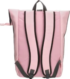Charm London Neville Waterproof Roll Top Backpack Pink -Optimaal Reisopslag Winkel 1071x1200