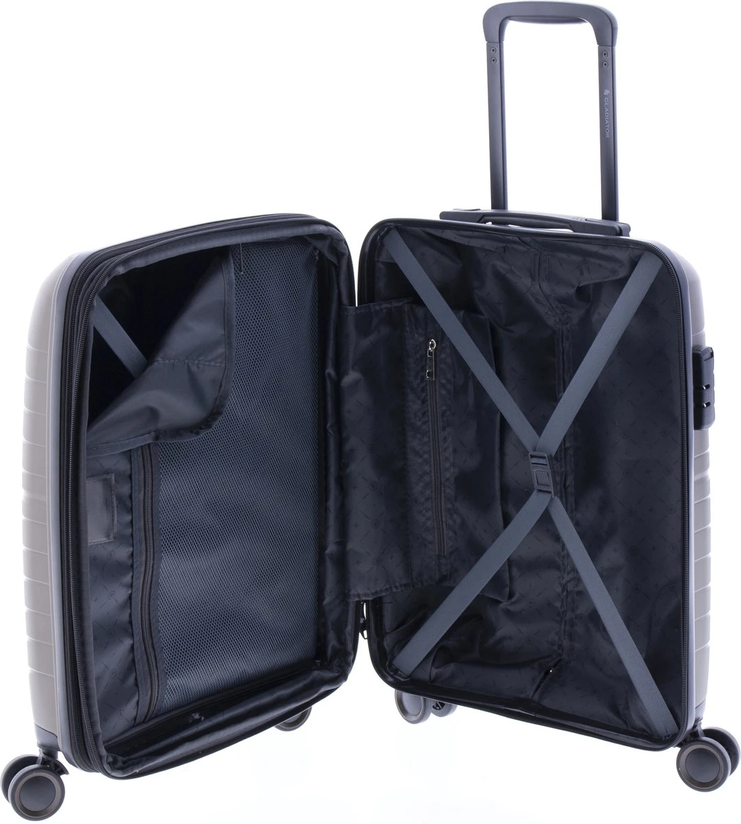 Gladiator Kick-Off Handbagage Koffer Expandable - 55 cm - 36/40 liter - Eco Friendly Recyclebaar PP - Khaki Groen Gladiator Kick-Off Handbagage Koffer Expandable - 55 Cm - 36/40 Liter - Eco Friendly Recyclebaar PP - Khaki Groen -Optimaal Reisopslag Winkel 1079x1200 1