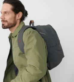 Fjallraven Fjällräven Räven 20 Unisex Rugzak - Dark Olive -Optimaal Reisopslag Winkel 1079x1200 10