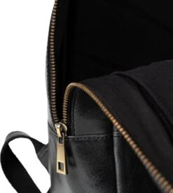 NEGOTIA Alpha - Leren Laptop Rugzak Dames En Heren - Leren Rugtas - 100% Luxe Top-Grain Leer - Zwart -Optimaal Reisopslag Winkel 1083x1200 1