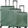 Enrico Benetti Louisville Driedelige Kofferset Hardcase - 39040 - Olijf -Optimaal Reisopslag Winkel 1091x1200