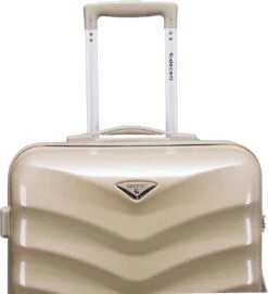 Decent Exclusivo-One Medium Trolley 67 Cm - Champagne -Optimaal Reisopslag Winkel 1094x1200