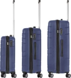 TravelZ Big Bars Kofferset - Trolleyset 3-delig Met TSA-slot - Blauw -Optimaal Reisopslag Winkel 1095x1200 2