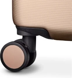 Swiss Alpine 2.0 - Handbagage Koffer - 55x35x20 Cm - 4 Wielen - Goud - Brons -Optimaal Reisopslag Winkel 1100x1200