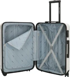 Enrico Benetti Louisville 39040 Driedelige Kofferset Hardcase ABS - Wit -Optimaal Reisopslag Winkel 1103x1200 2
