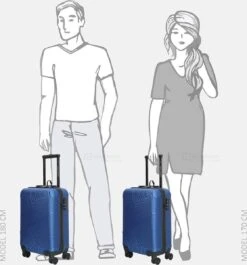 Enrico Benetti Louisville 39040 Handbagage Koffer 52 Cm - Blauw -Optimaal Reisopslag Winkel 1117x1200 1