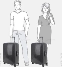 Decent Koffer / Trolley / Reiskoffer - 68 X 47.5 X 28 Cm - 80 Liter - Axiss-Fix - Zwart -Optimaal Reisopslag Winkel 1121x1200 1