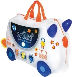 Trunki Ride-on Reiskoffer Incl. Stickers - Skye Ruimteschip -Optimaal Reisopslag Winkel 1125x1200