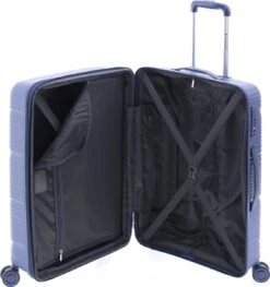 Gladiator Bionic M Spinner 65 Expandable - TSA Slot - Blauw -Optimaal Reisopslag Winkel 1127x1200 1