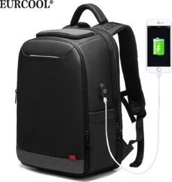 Eurcool Rugzak Mannen Multifunctionele Grote Capaciteit Mannelijke Mochila Tassen Usb-poort Opladen Laptop School Rugzakken -Optimaal Reisopslag Winkel 1132x1200 9