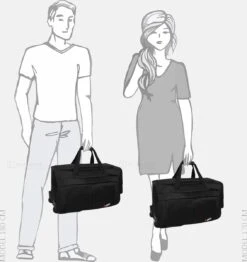 Enrico Benetti Amsterdam 35325 Wieltas S - 49 Liter - Zwart -Optimaal Reisopslag Winkel 1133x1200 1