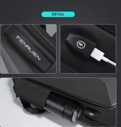 Bange Rugtas - 15,6 Inch - Laptop Rugzak - USB-aansluiting - TSA Slot - Waterafstotend - Zwart - Incl. Smart Thermosfles -Optimaal Reisopslag Winkel 1139x1200 2