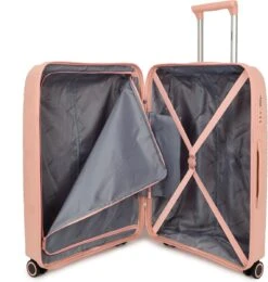 Decent EXPLORER PP Trolley 77 Cm - 106 Liter - TSA Slot - Pink 5 Decent EXPLORER PP Trolley 77 Cm - 106 Liter - TSA Slot - Pink -Optimaal Reisopslag Winkel 1139x1200