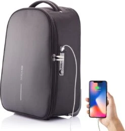 XD Design Bobby Back Trolley - Anti-Diefstal Rugzak Trolley 21.5 Liter - Zwart -Optimaal Reisopslag Winkel 1142x1200 3