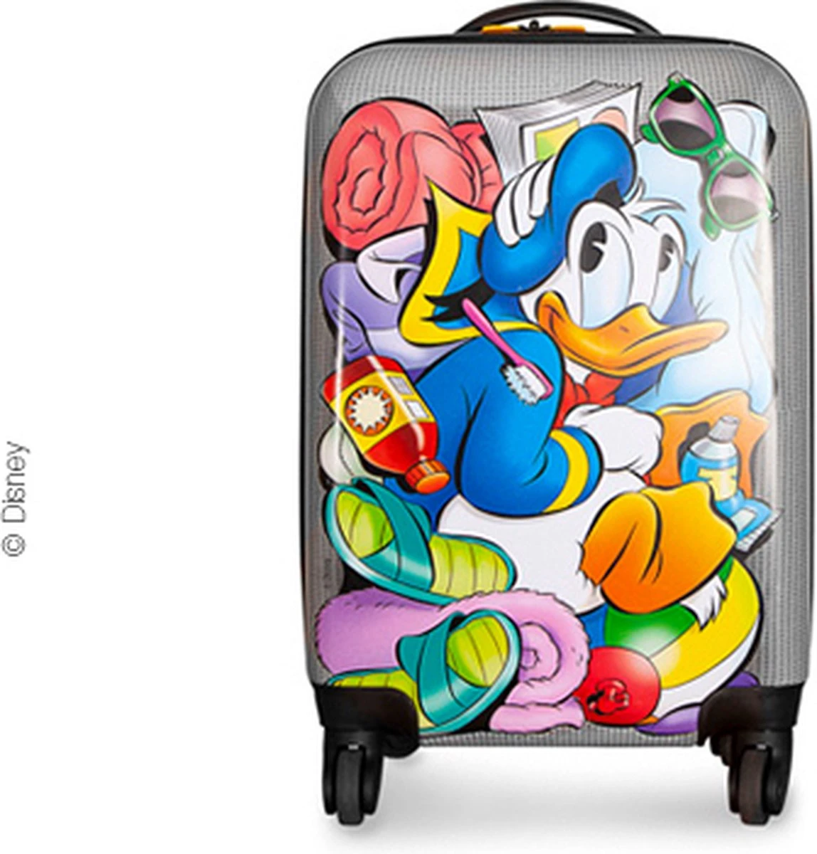Disney Donald Duck - Trolley - handbagage - 53x32x22 cm Disney Donald Duck - Trolley - Handbagage - 53x32x22 Cm -Optimaal Reisopslag Winkel