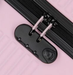 Enrico Benetti Louisville 39040 Handbagage Koffer Hardcase ABS - Roze -Optimaal Reisopslag Winkel 1156x1200