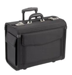 Dermata Pilotenkoffer Nylon 1340NY Zwart -Optimaal Reisopslag Winkel 1156x1200 3