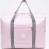 Merkloos Reistas - Handbagage Tas - Opvouwbaar - Roze - Travelbag -Optimaal Reisopslag Winkel 1157x1200 8