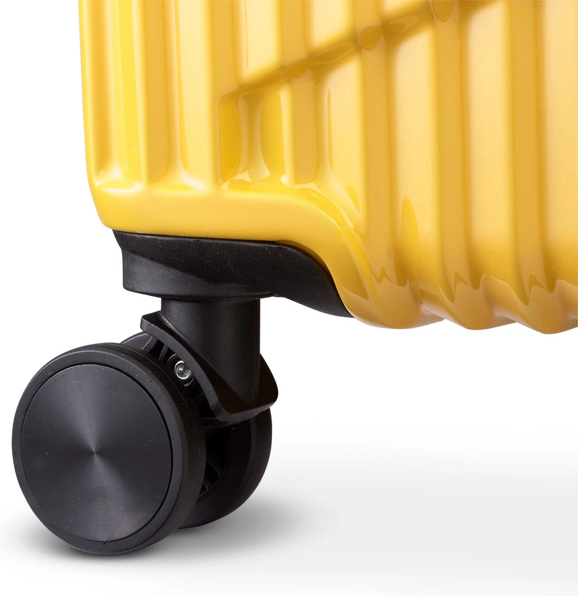 Tesla PC - Reiskoffer - 65 cm - 4 Wielen - Geel Tesla PC - Reiskoffer - 65 Cm - 4 Wielen - Geel -Optimaal Reisopslag Winkel 1164x1200 4