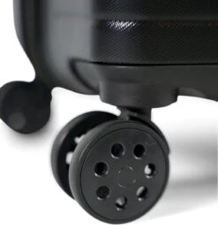 ©TROLLEYZ - Amsterdam No.9 - Reiskoffer 69cm Met TSA Slot - Dubbele Wielen - 360° Spinners - 100% ABS - Reiskoffer In Night Black -Optimaal Reisopslag Winkel 1169x1200 2