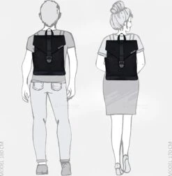 Bold Banana Rugzak 15.6 Inch Laptopvak - Beautiful Black -Optimaal Reisopslag Winkel 1175x1200