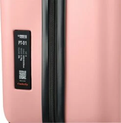 Princess Traveller PT01 - Handbagagekoffer - Peony Pink - S - 55cm -Optimaal Reisopslag Winkel 1179x1200