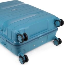 Decent ONE-CITY Large Koffer - 76 Cm - TSA Slot - Petrol -Optimaal Reisopslag Winkel 1189x1200