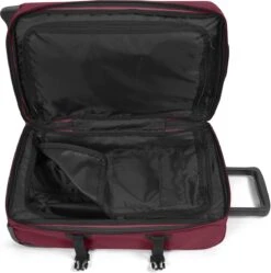 Eastpak TRANVERZ S Reiskoffer, Handbagage (51 X 32.5 X 23 Cm) - Bushy Burgundy -Optimaal Reisopslag Winkel 1190x1200 1