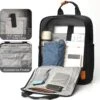 Rugzak Met Laptopvak - Rugzak Van 30 Liter Voor Heren / Dames - Waterdichte Rugzak Voor School / Werk / Reizen - Zwart Maat L -Optimaal Reisopslag Winkel 1193x1200 9