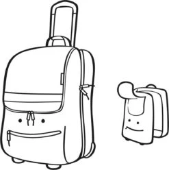 Reisenthel Trolley XS Kids Reiskoffer Kind - Maat XS - 12L - Cats&Dogs Rose Roze -Optimaal Reisopslag Winkel 1194x1200 1