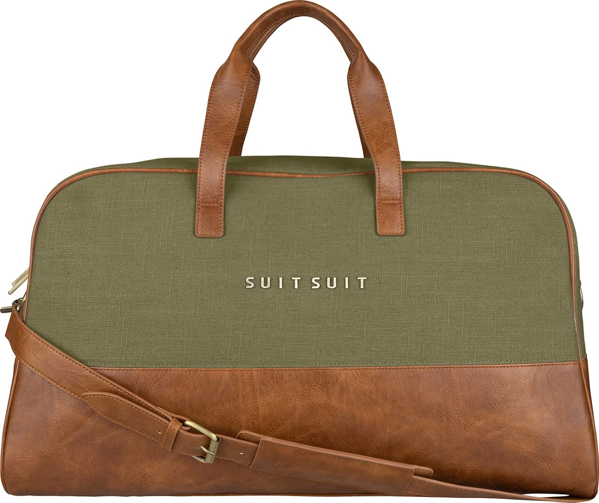 SUITSUIT - Fab Seventies - Martini Olive - Weekender SUITSUIT - Fab Seventies - Martini Olive - Weekender -Optimaal Reisopslag Winkel