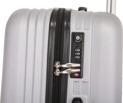 Royalty Rolls Amsterdam Handbagage Koffer 52 Cm - 25 Liter - Zilvergrijs 8 Royalty Rolls Amsterdam Handbagage Koffer 52 Cm - 25 Liter - Zilvergrijs -Optimaal Reisopslag Winkel 1200x1011 1