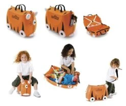 Trunki Ride-On Handbagage Koffer 46 Cm - Tijger Tipu -Optimaal Reisopslag Winkel 1200x1017