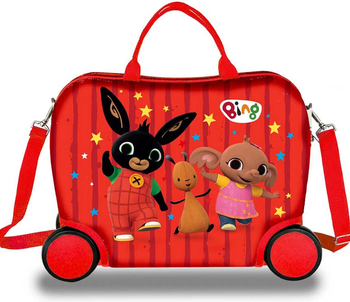 Bing Bunny Reiskoffer - 40 x 32 x 20 cm - Rood Bing Bunny Reiskoffer - 40 X 32 X 20 Cm - Rood -Optimaal Reisopslag Winkel 1200x1035 1