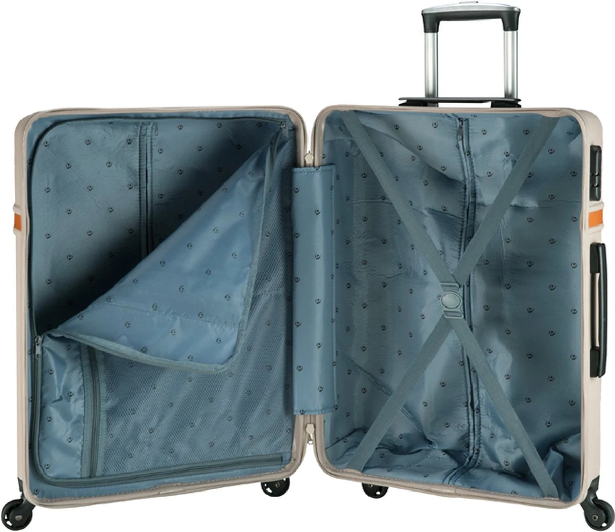 Princess Traveller Whistler - Reiskoffer - Cappuccino - Large - 76cm Princess Traveller Whistler - Reiskoffer - Cappuccino - Large - 76cm -Optimaal Reisopslag Winkel