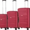 CarryOn Porter ® Kofferset - TSA Trolleyset 3-delig Met OKOBAN - Dubbele Wielen - Rood -Optimaal Reisopslag Winkel 1200x1048 1