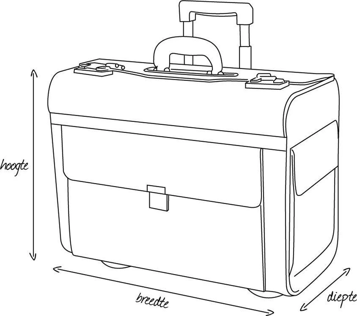 Dermata Laptoptas / Werktas / Aktetas - Business - Zilver - Dermata Laptoptas / Werktas / Aktetas - Business - Zilver - -Optimaal Reisopslag Winkel 1200x1062 1