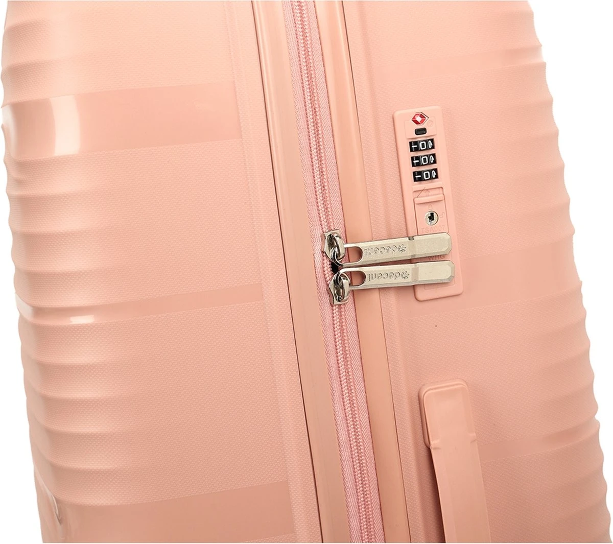 Decent EXPLORER PP Trolley 77 cm - 106 Liter - TSA slot - Pink Decent EXPLORER PP Trolley 77 Cm - 106 Liter - TSA Slot - Pink -Optimaal Reisopslag Winkel