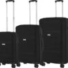 CarryOn Porter ® Kofferset - TSA Trolleyset 3-delig Met OKOBAN - Dubbele Wielen - Zwart -Optimaal Reisopslag Winkel 1200x1066 2