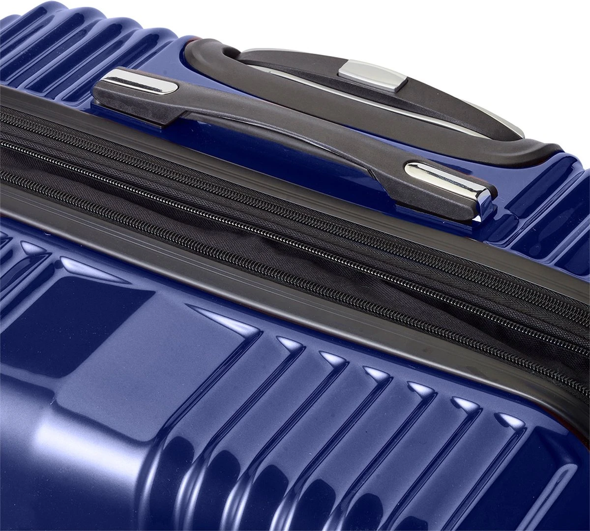 Tesla PC - Reiskoffer - 75 cm - 4 Wielen - Blauw Tesla PC - Reiskoffer - 75 Cm - 4 Wielen - Blauw -Optimaal Reisopslag Winkel 1200x1080 3