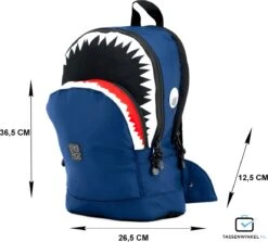 Pick & Pack Haaienvorm - Rugzak - Donkerblauw - Maat M -Optimaal Reisopslag Winkel 1200x1085 1