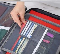 SONTRIX Brandwerende Koffer - Waterdicht - Brandwerend - Brandwerende Tas - Waterdichte Tas - Brandwerende Documententas - Tas - Handtas - Zwart -Optimaal Reisopslag Winkel 1200x1090